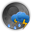 Moderate or heavy rain in area with thunder