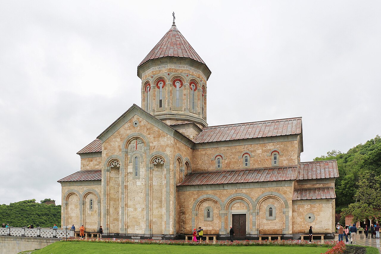 Stone church at Bodbe Monastery near Sighnaghi