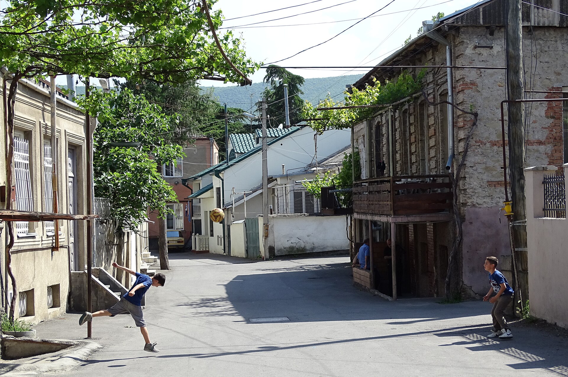Old Town Street Scene - Gori - Georgia - 02 (18268613348)