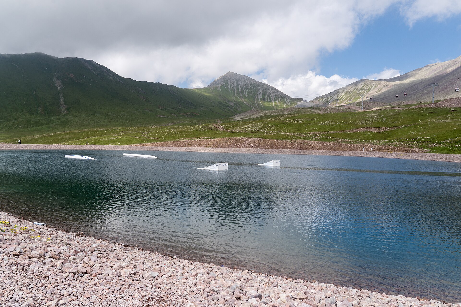 2024-08-04 White Rabbit Wakeboard Park in Gudauri Recreational Area