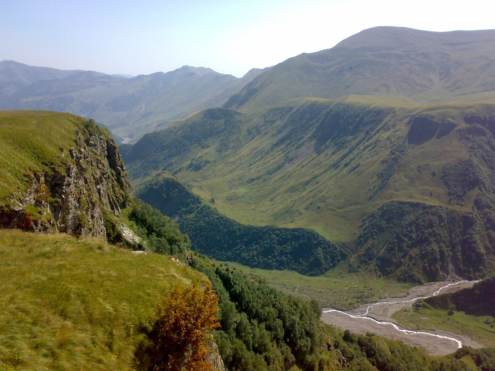 Aragvi Canyon, Gudauri, Georgia
